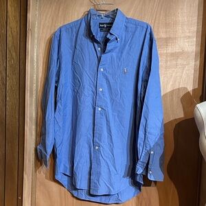 Ralph Lauren Blue Label Men's Casual Blue Shirt